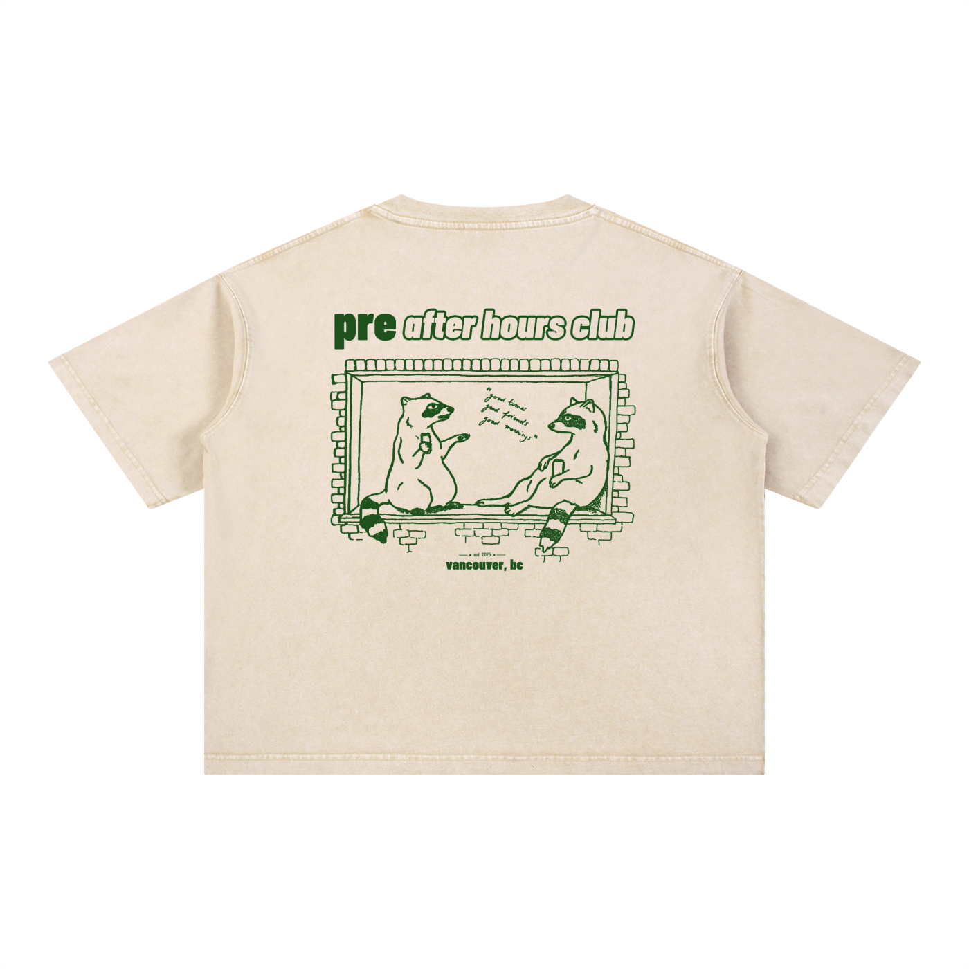PRE AFTER HOURS CLUB: Business in the Front — Light Apricot