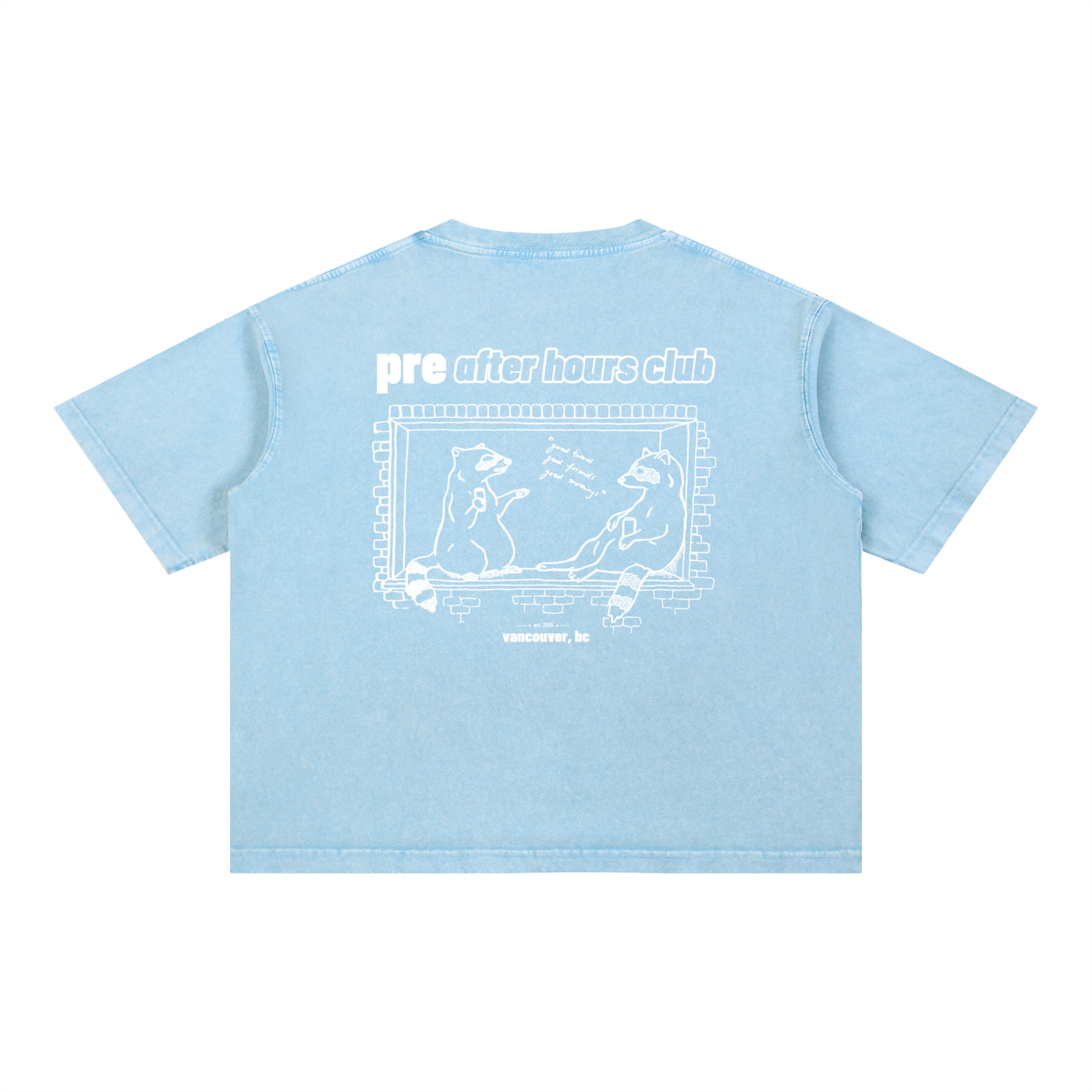 PRE AFTER HOURS CLUB: Business in the Front — Sky Blue / Blackish Green / Rose Pink / Black